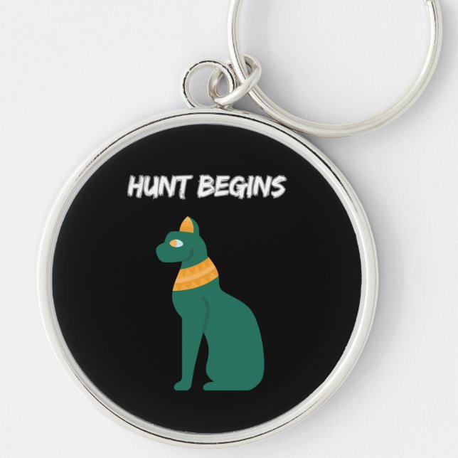 Hunt Begins Key Ring (Front)