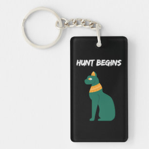 Hunt Begins Keychain