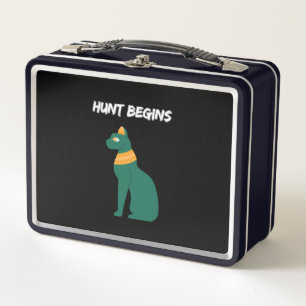 Hunt Begins Metal Lunch Box