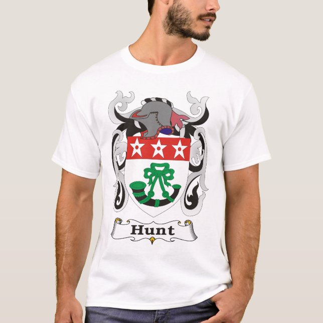 Hunt Family Crest T-shirt (Front)