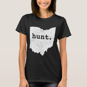 Hunt Ohio Bowhunting State Deer Hunting Gift For H T-Shirt