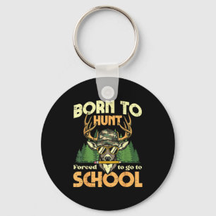 Hunt school deer camo hunting boys kids youth key ring
