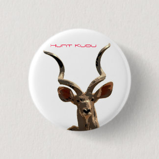 Hunt the Kudu 3 Cm Round Badge