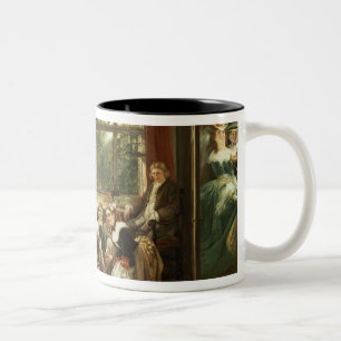 Hunt the Slipper at Neighbour Flamborough's Two-Tone Coffee Mug