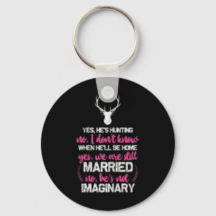 Hunt Wife For Women Fun Hunters Wife Key Ring