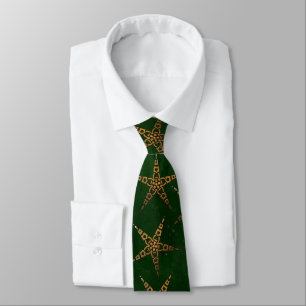 Hunter and Gold Celtic Tie
