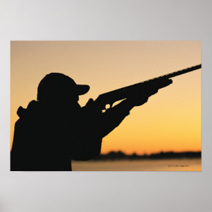 Hunter and Gun Poster