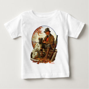 Hunter and Spaniel Baby T-Shirt