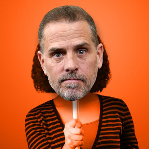 Hunter Biden Halloween Costume Mask Poster
