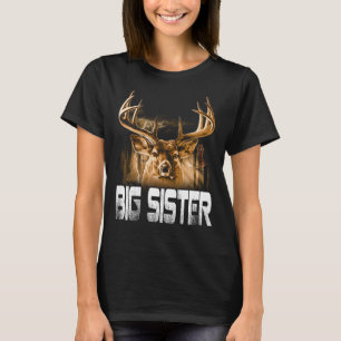 Hunter big sister T-Shirt Funny Papa Hunting