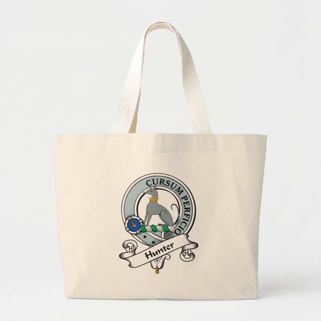 Hunter Clan Badge Large Tote Bag (Front)