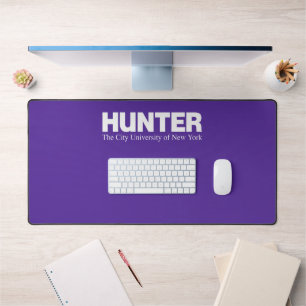 Hunter College CUNY Academic Logo Desk Mat
