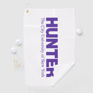 Hunter College CUNY Academic Logo Golf Towel