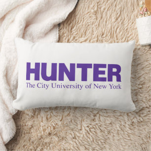 Hunter College CUNY Academic Logo Lumbar Cushion