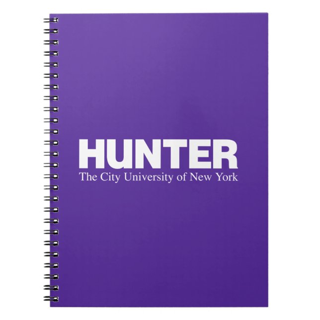 Hunter College CUNY Academic Logo Notebook (Front)