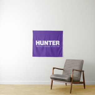 Hunter College CUNY Academic Logo Tapestry