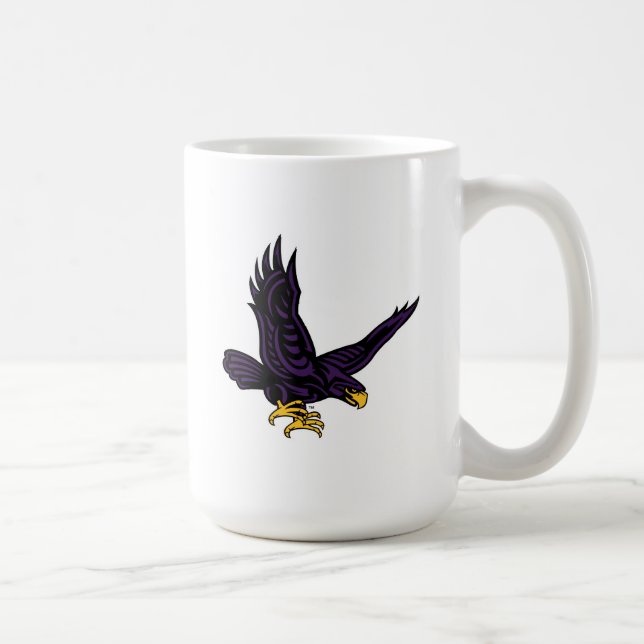 Hunter College Hawk Coffee Mug (Right)