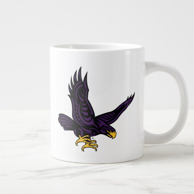 Hunter College Hawk Large Coffee Mug (Right)