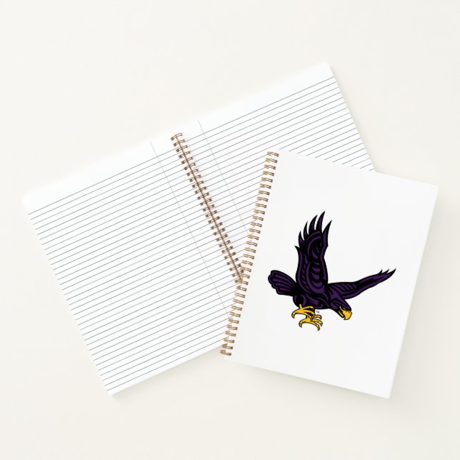 Hunter College Hawk Notebook (Inside)