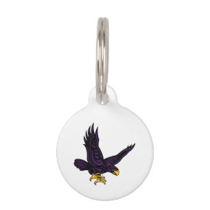 Hunter College Hawk Pet Tag