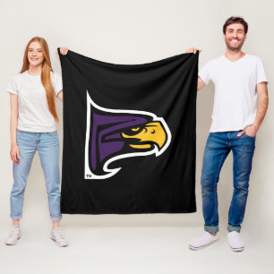 Hunter College Hawk Profile Mascot Fleece Blanket