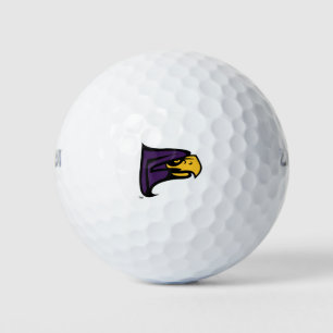 Hunter College Hawk Profile Mascot Golf Balls
