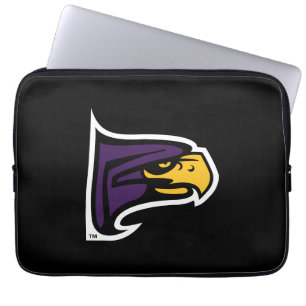 Hunter College Hawk Profile Mascot Laptop Sleeve