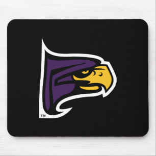 Hunter College Hawk Profile Mascot Mouse Pad