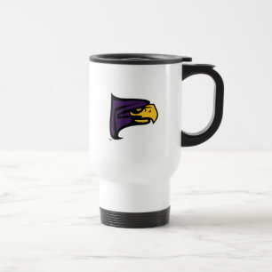 Hunter College Hawk Profile Mascot Travel Mug