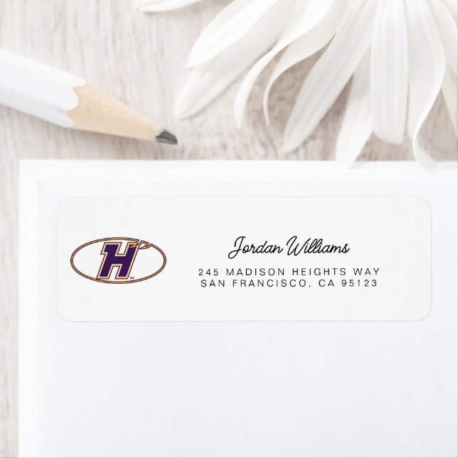 Hunter College Hawks Athletic Logo (Insitu)