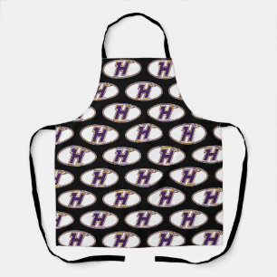 Hunter College Hawks Athletic Logo Apron