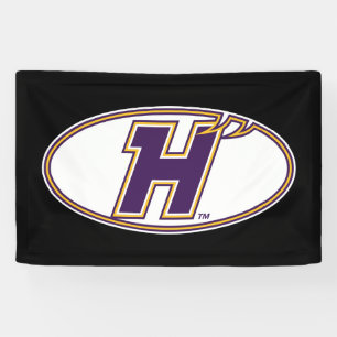 Hunter College Hawks Athletic Logo Banner