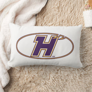 Hunter College Hawks Athletic Logo Lumbar Cushion