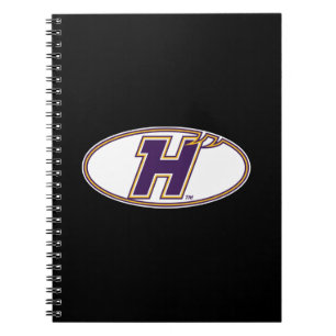 Hunter College Hawks Athletic Logo Notebook