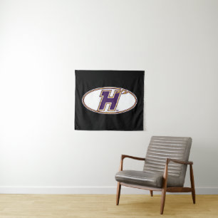 Hunter College Hawks Athletic Logo Tapestry