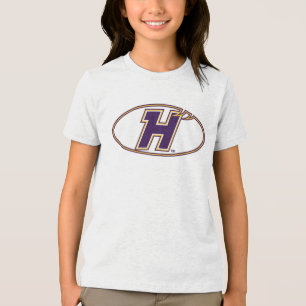 Hunter College Hawks Athletic Logo Tri-Blend Shirt