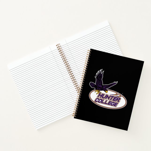 Hunter College Hawks Mascot Notebook (Inside)