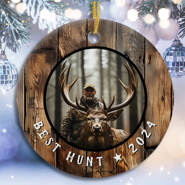 Hunter Commemorative Keepsake Year Ceramic Tree Decoration (Creator Uploaded)