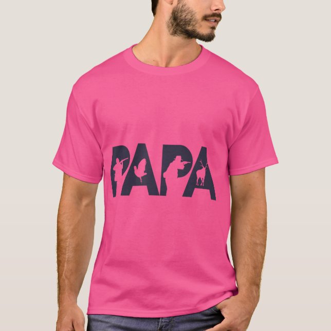 Hunter Dad Funny Papa Hunting Father Top (Front)