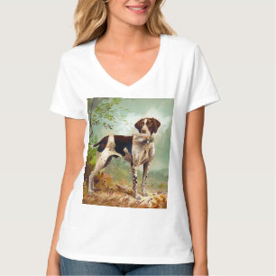 Hunter dog with bird in mouth T-Shirt