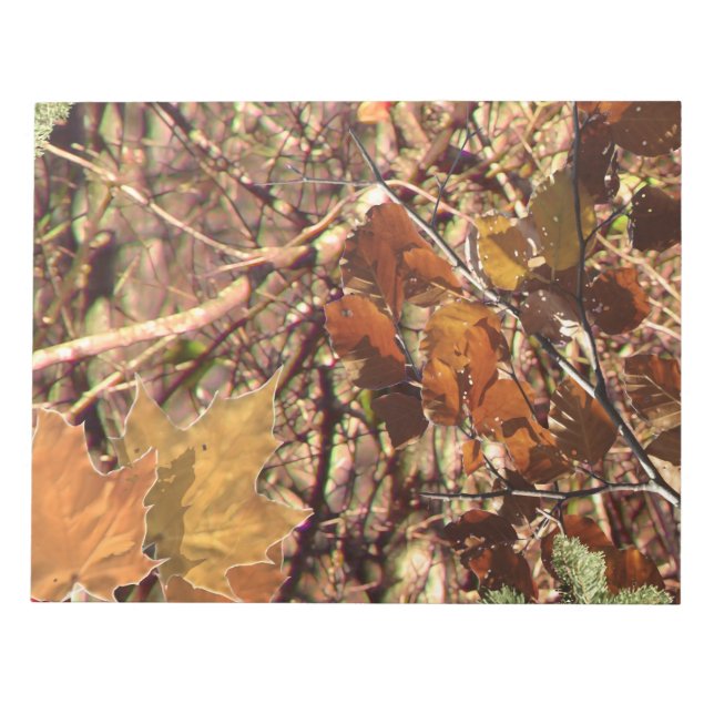 Hunter Forest Camouflage Painting Customise This Notepad (Front)