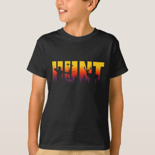 Hunter Forest Deer Bow Hunting Season For Archer H T-Shirt