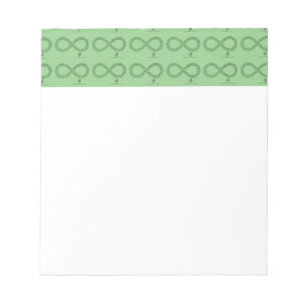 Hunter Gradient Infinity Hearts Notepad