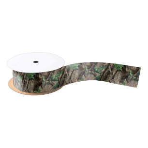 Hunter Green Custom 1.5" Wide Satin Ribbon, 2 Yard Ribbon