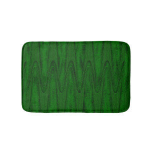 Hunter Green Design Bath Mat