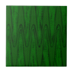 Hunter Green Design Tile