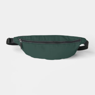 Hunter Green Solid Colour Bum Bags