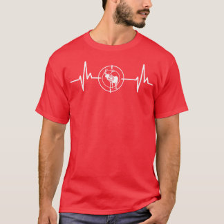hunter heartbeat deer hunting T-Shirt
