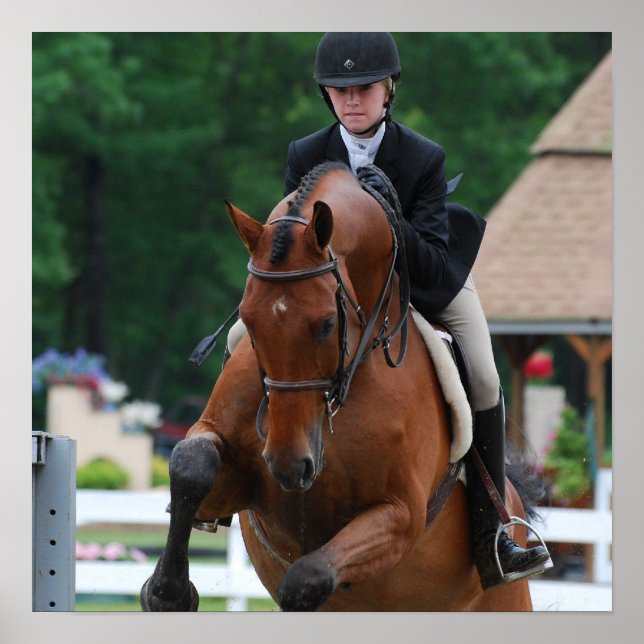 Hunter Horse Show Poster (Front)