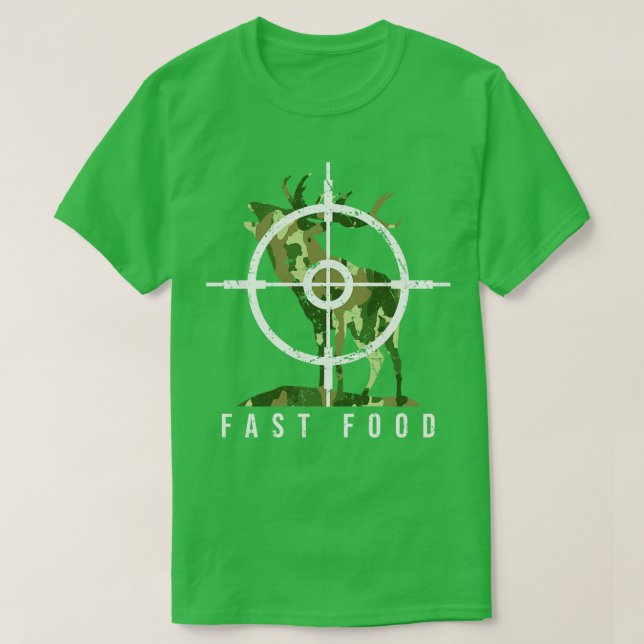 Hunter Hunting Deer Hunt  T-Shirt (Design Front)